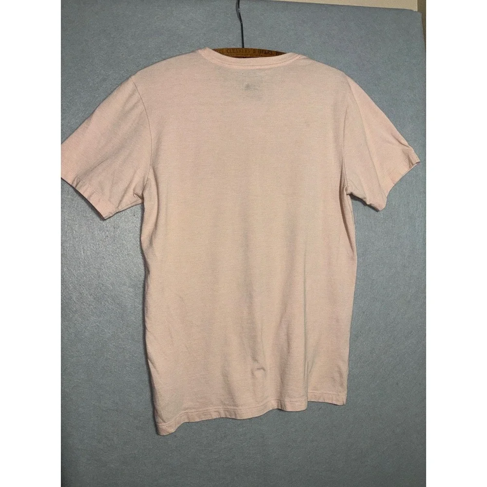 The North Face Mens Graphic T-Shirt Peach Half Dome Logo Size M Gorpcoare Nature